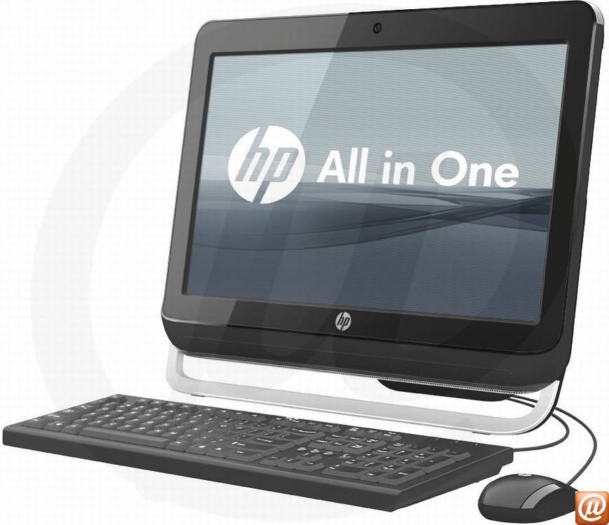 A2V82LT - Desktop-PC All-in-One Pro HP 3420 Intel Core i3-2100 2GB 500GB 20" LED DVD-RW Windows 7 Professional Wi-Fi N